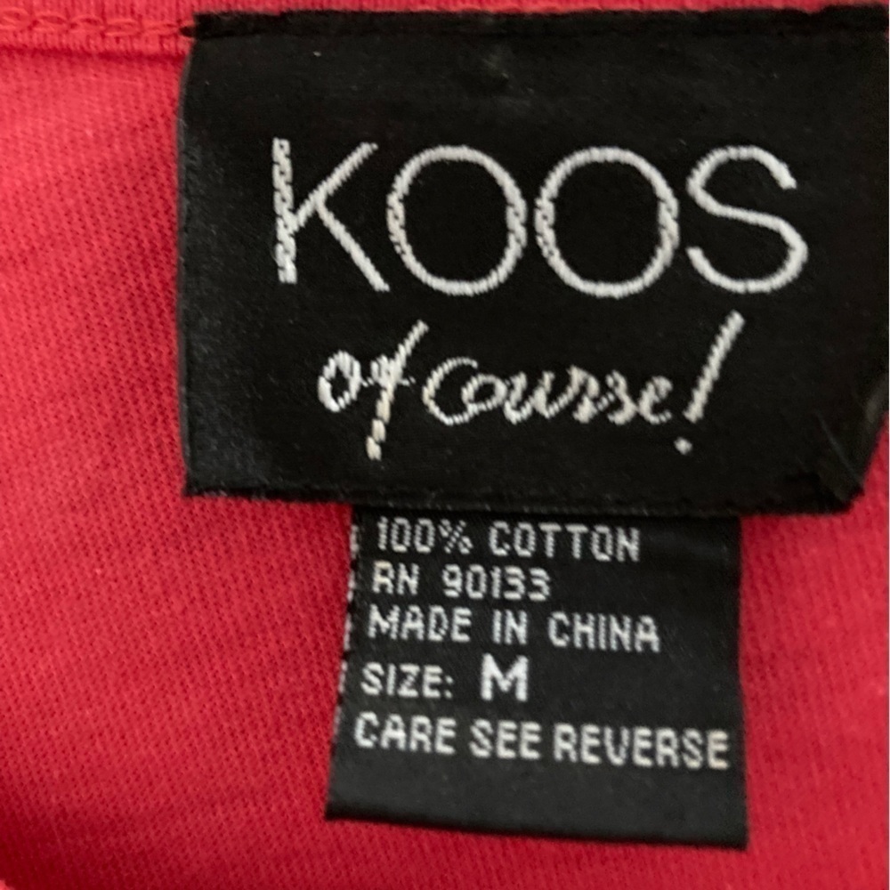 Koos of Course 3 piece outfit Vintage skirt cardigan tee shirt Small Medium - Picture 11 of 16